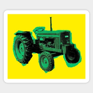 Retro Tractor Sticker